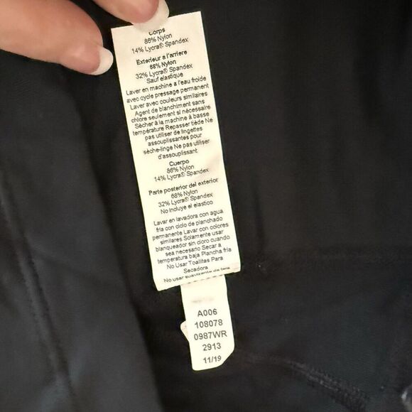 Tommie Copper Women's Lower Back Support Tank top black size Small - Picture 3 of 4